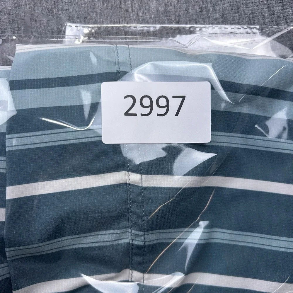 Patagonia Board Shorts‎ Mens 38 Blue Stripes 9